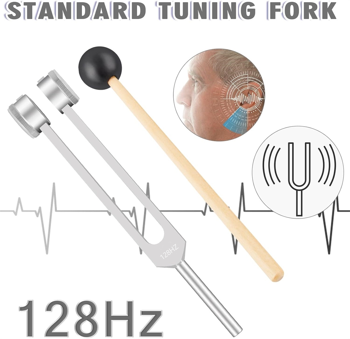 128/256/1024Hz Tuning Fork: Fo - đánh giá và giá Holistic Health & Wellness