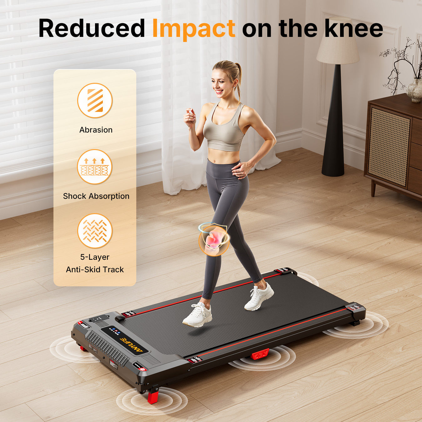 AnyLife 480D-A Treadmill Walki - đánh giá và giá Health Wellness Gym