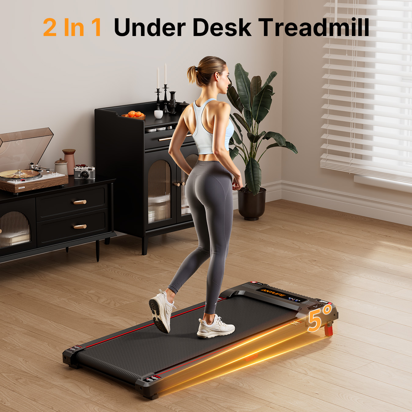 AnyLife 480D-A Treadmill Walki - đánh giá và giá Health Wellness Gym