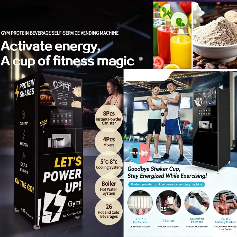 Protein Shake Dispenser Machin - đánh giá và giá Health Wellness Gym
