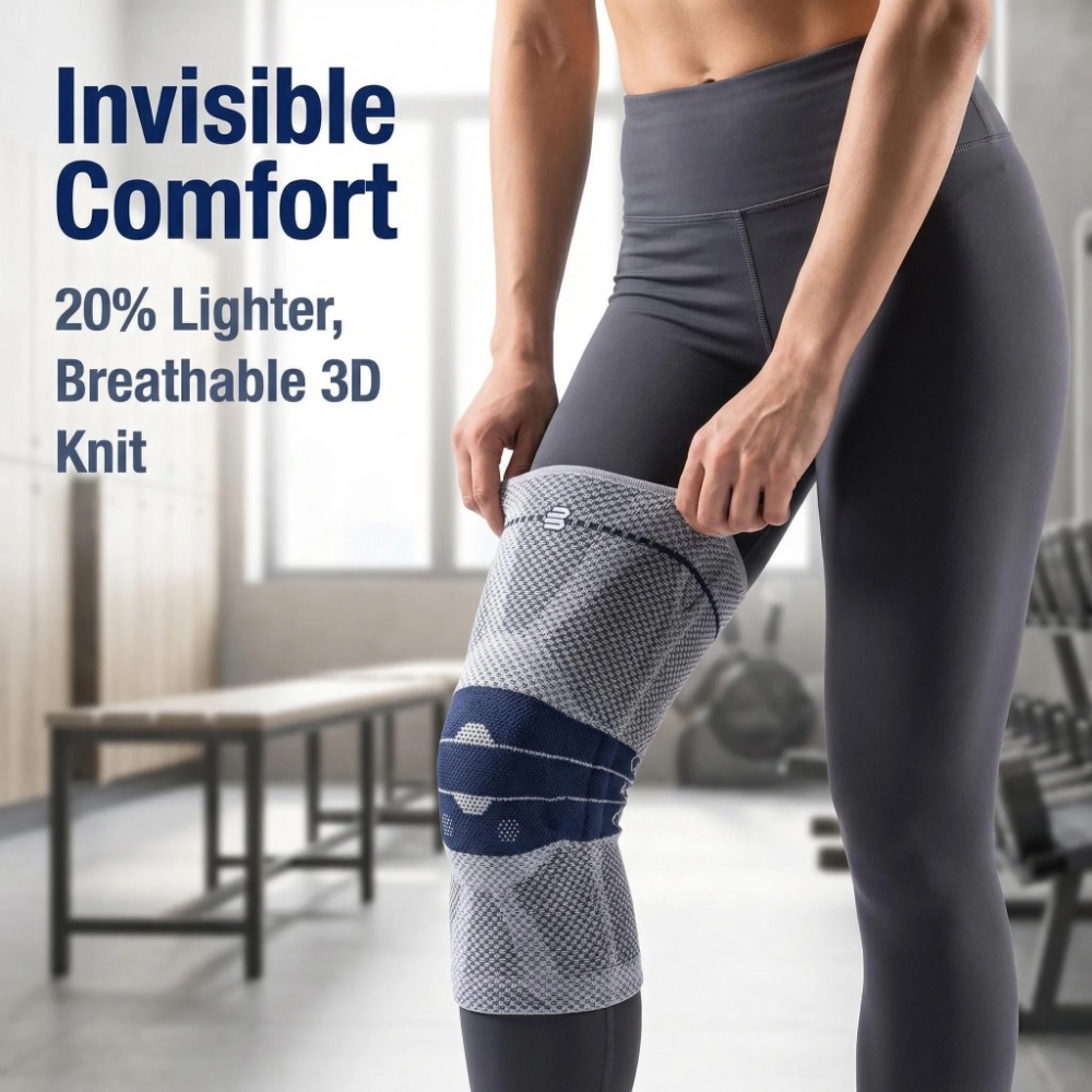 Luxury GenuTrain 8th Non‑Slip  - đánh giá và giá Compression Knee Sleeve