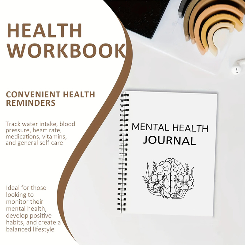 New Mental Health Journal ,Men - đánh giá và giá Health Wellness Planner