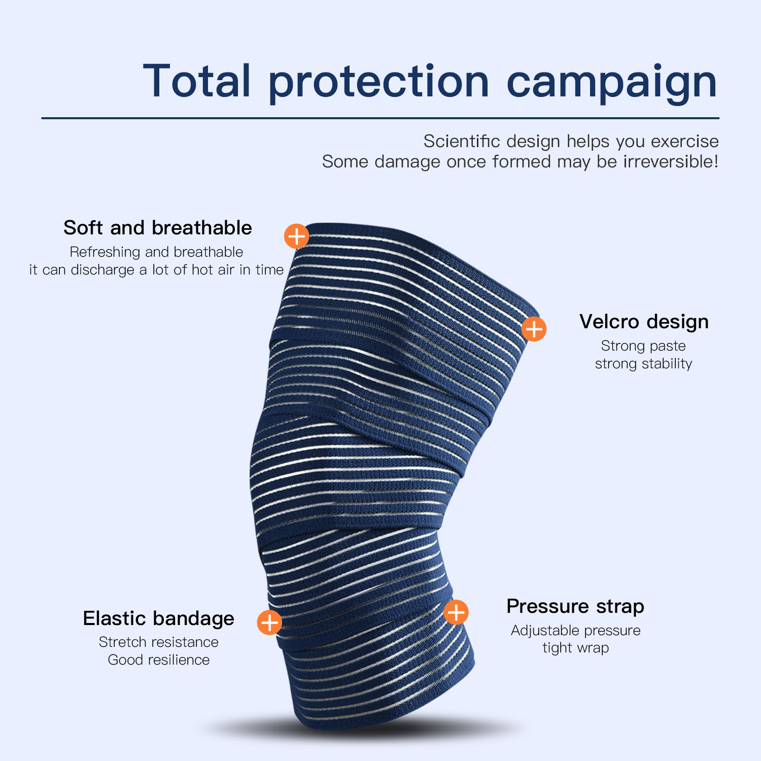 1 PC Tape Compression Bandage  - đánh giá và giá Compression Knee Sleeve