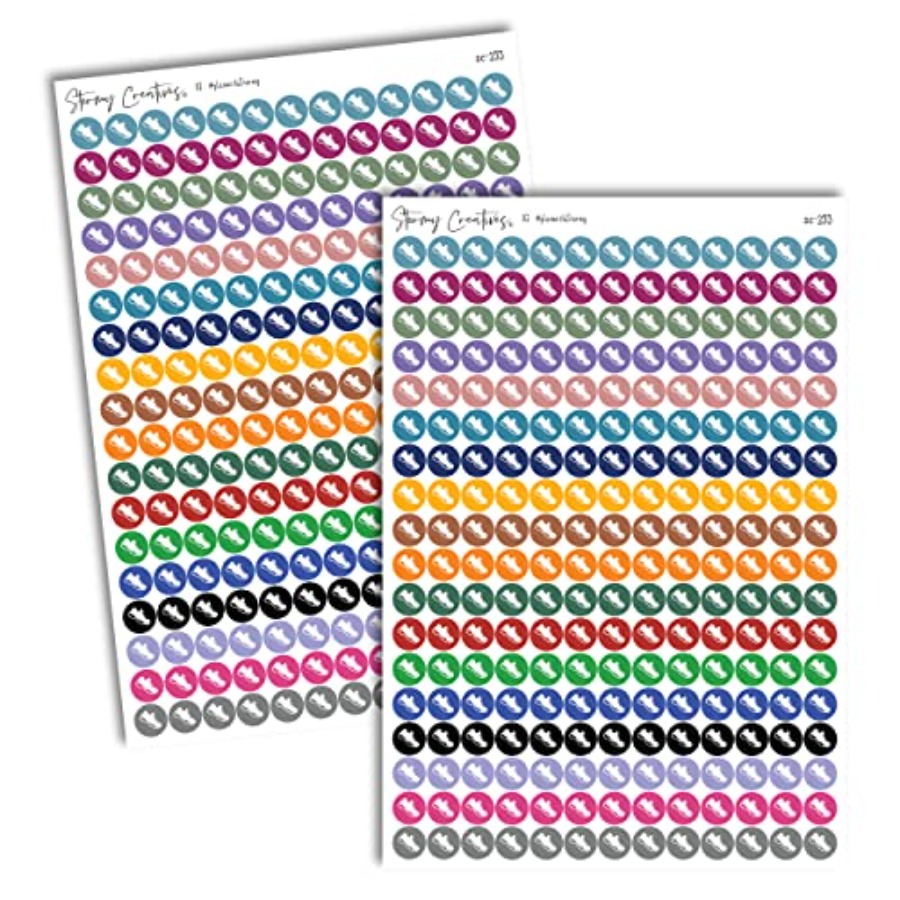 Small Shoe Icons Decorative Pl - đánh giá và giá Health Wellness Planner