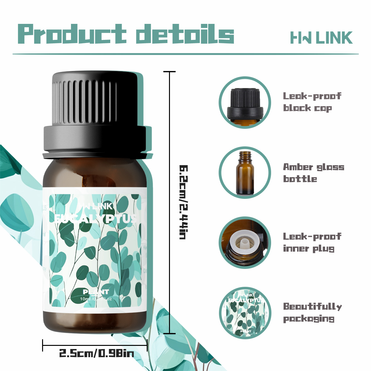 Eucalyptus Essential Oils 10ml - đánh giá và giá Aromatherapy Diffuser