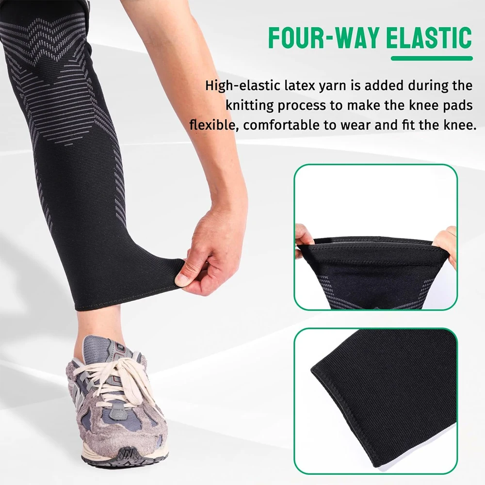 1/2PCS Full Leg Compression Sl - đánh giá và giá Compression Knee Sleeve